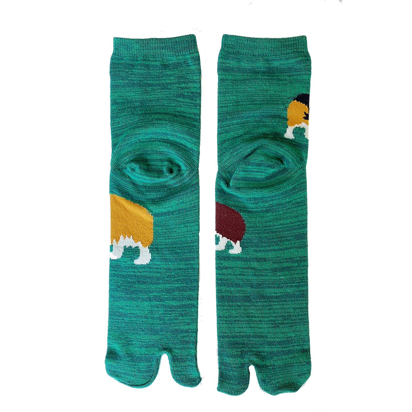 Corgi Dog Tabi Sandal Toe Socks