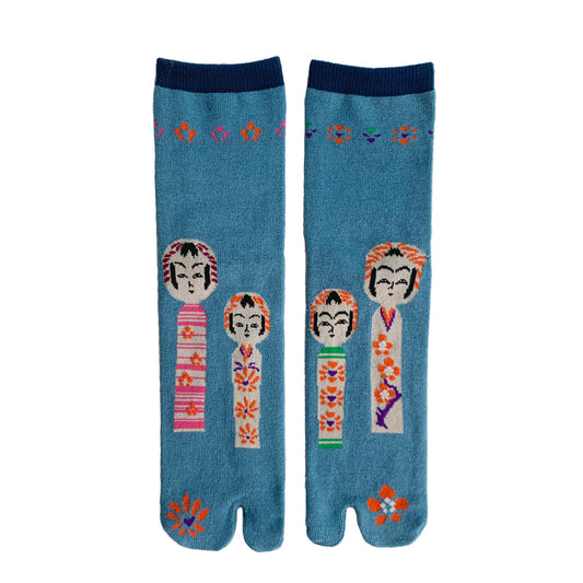 Kokeshi Japanese Doll Tabi Socks