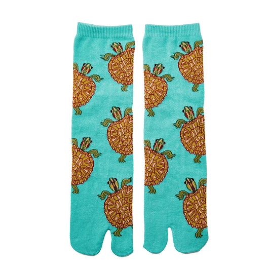 Turtle Tabi Sandal Socks