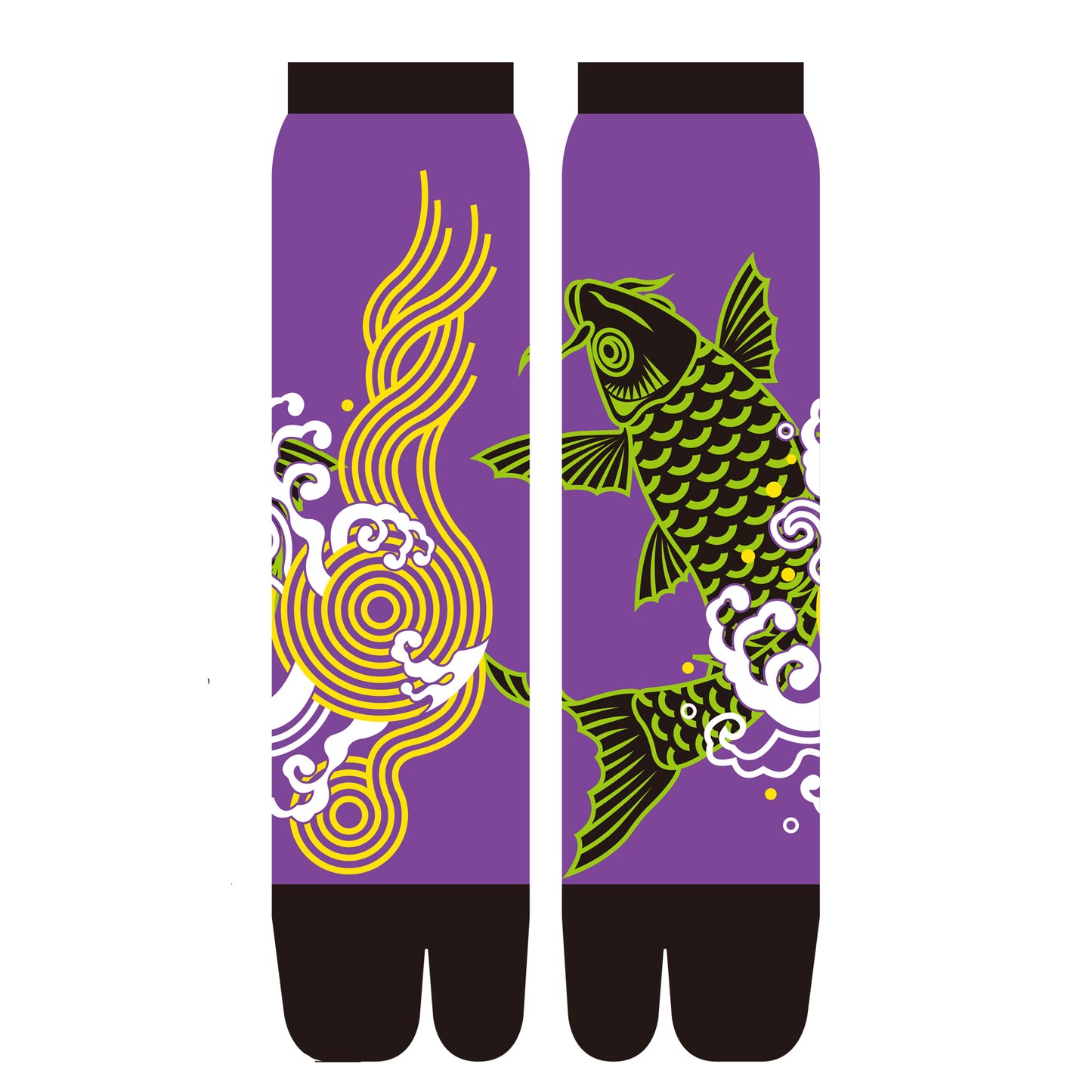 Koi Carp Fish Tabi Socks